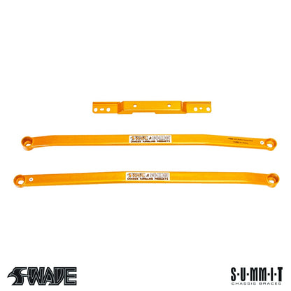 SWAVE & SUMMIT Mid Lower V Type Bar Set VW Golf GTI & R MK8