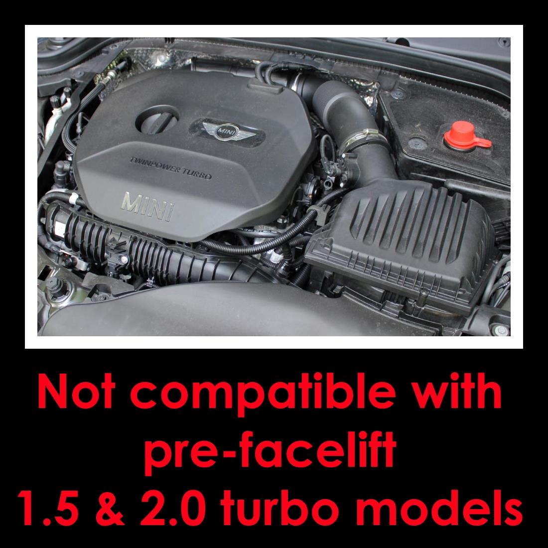 Performance Pleated Induction Kit for F56 Mini Cooper 1.5T & Cooper S 2.0T - NO MAF