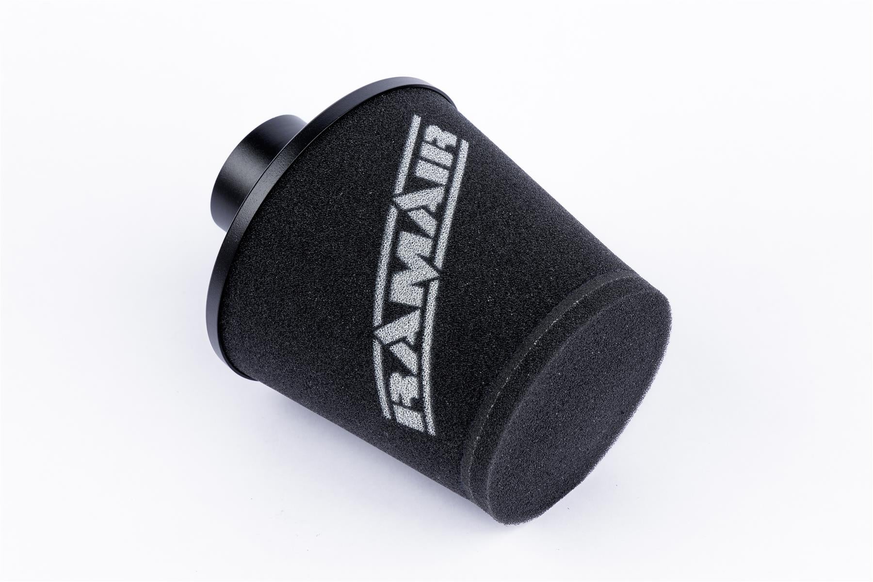 Ramair Small Foam Filter Aluminium Base 70mm (2.75inch) OD Black