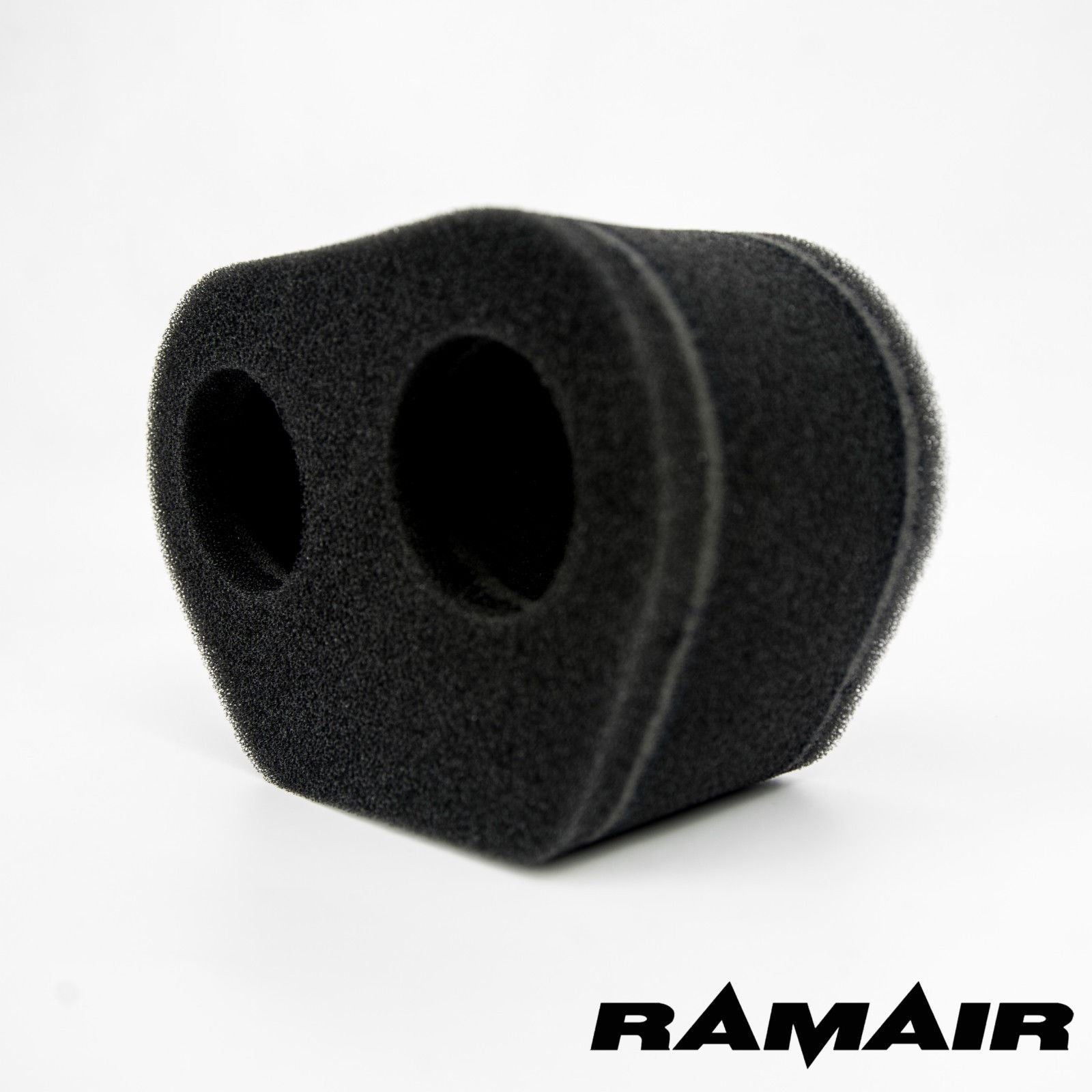 2x Twin Inlet Motorcycle Carb Sock Foam Air Filter 74mm