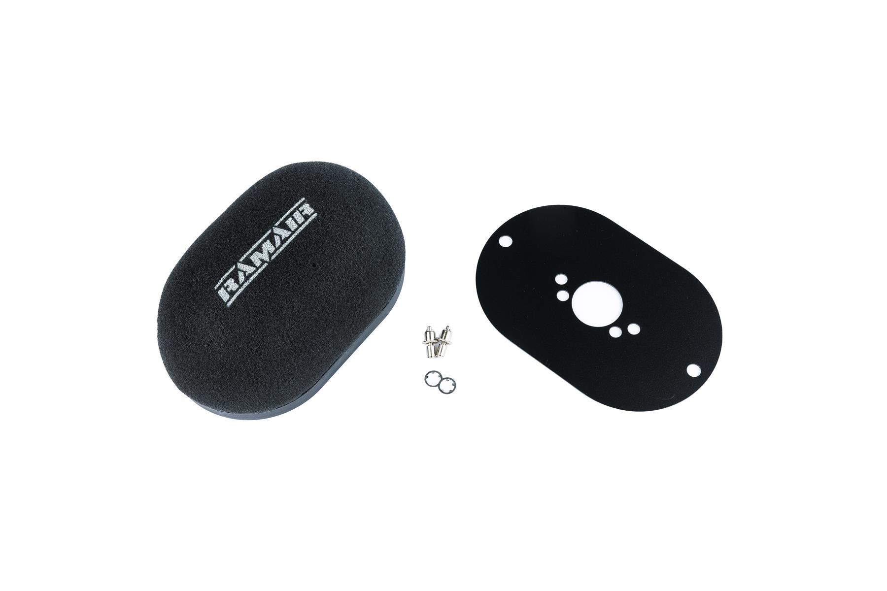 Domed Carb Air Filter & Baseplate to fit SU HS4, HIF4, HIF38 1.5in 65mm Internal Height