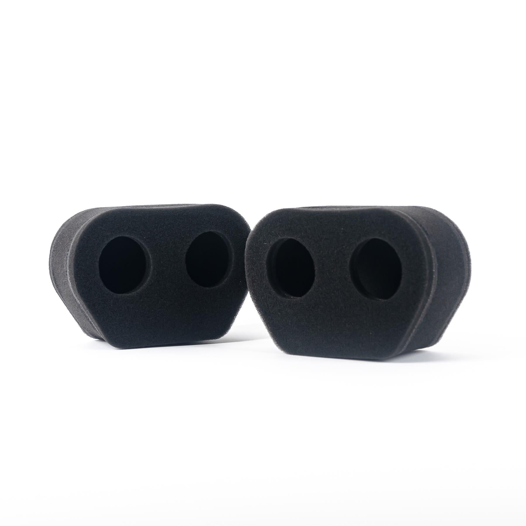 2x Twin Inlet Motorcycle Carb Sock Foam Air Filter 77mm