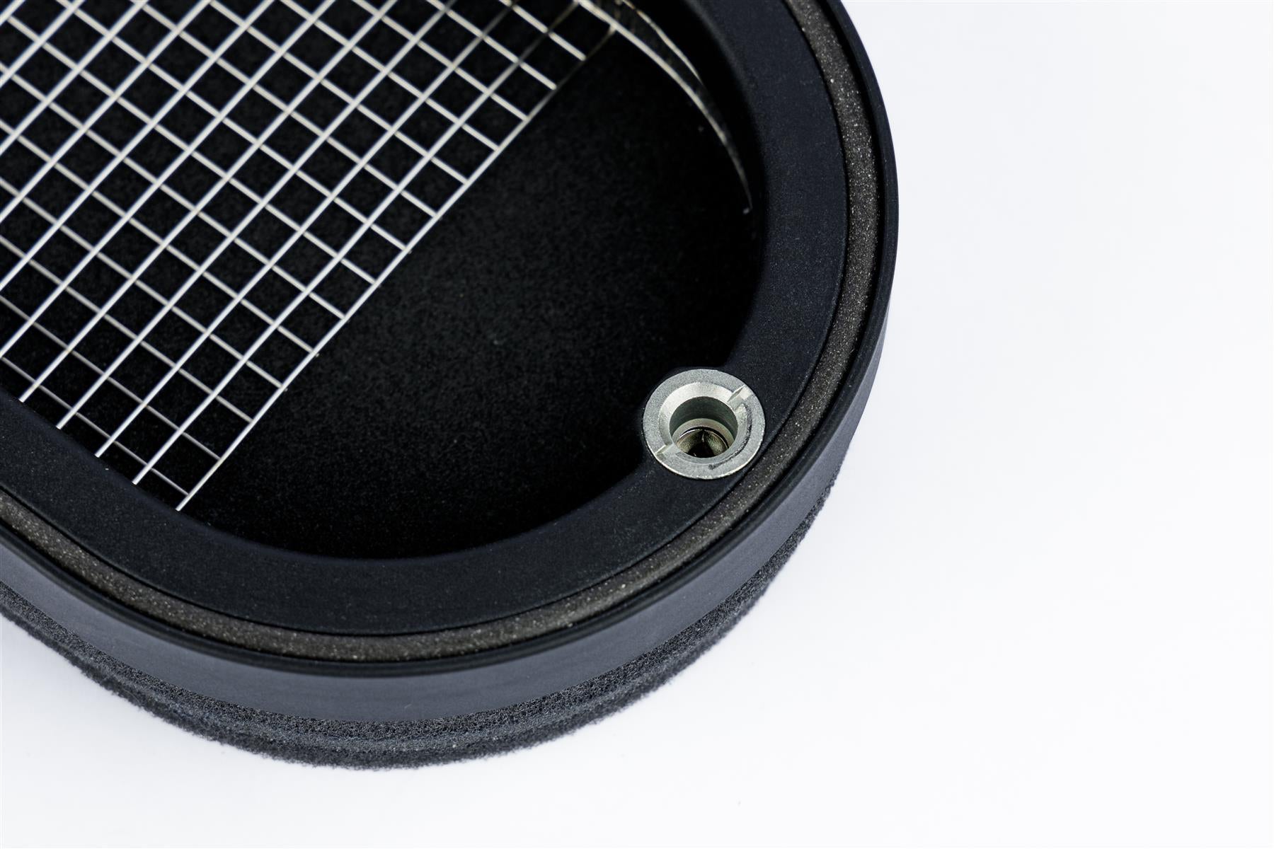 Carburettor Foam Air Filter with Baseplate to fit SU HS4, HIF4, HIF38 1.5in (Mini Offset) - 25mm Internal Height