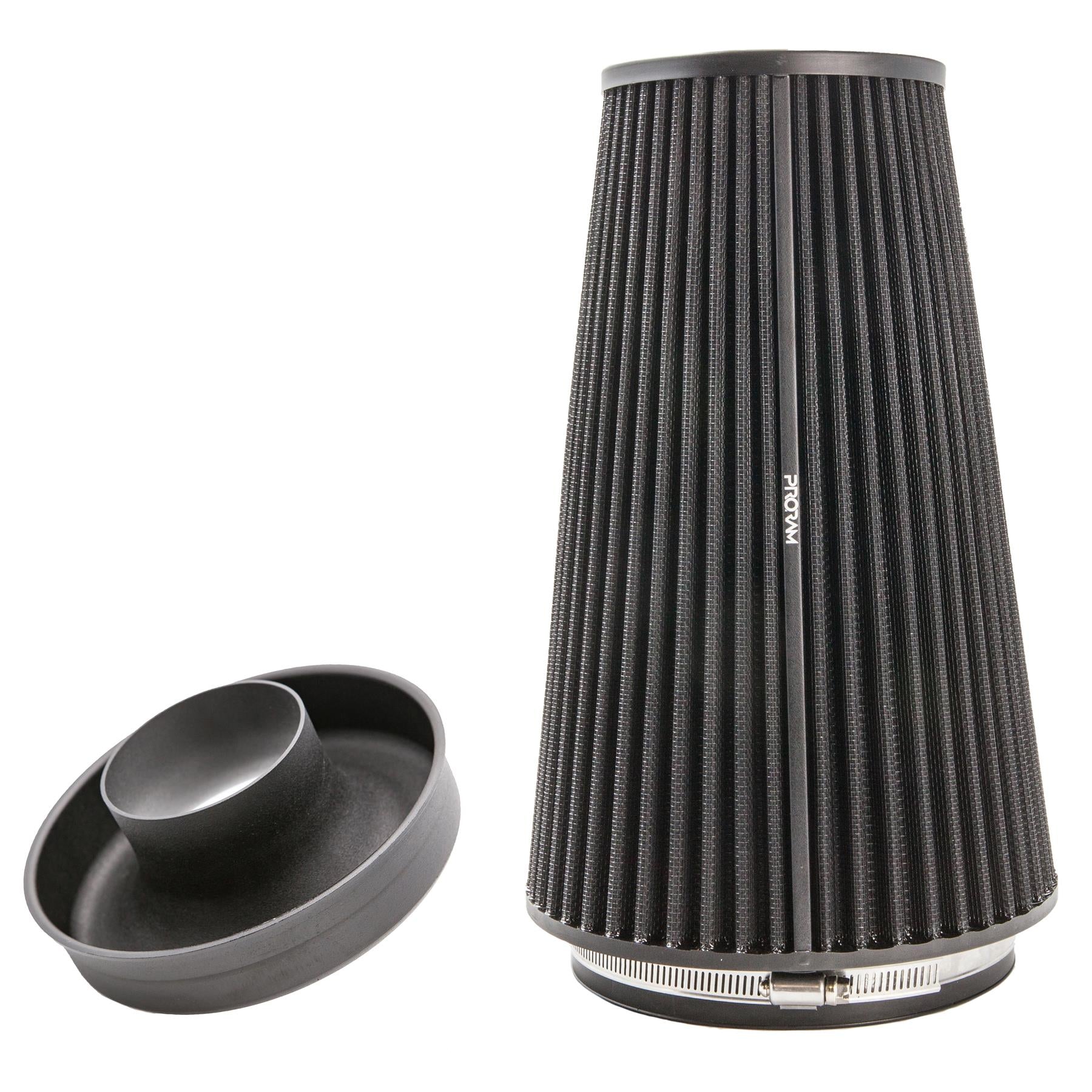 Ramair Pleated Universal XL Cone Air Filter Intake with Velocity Stack 90mm (3.5inch) OD