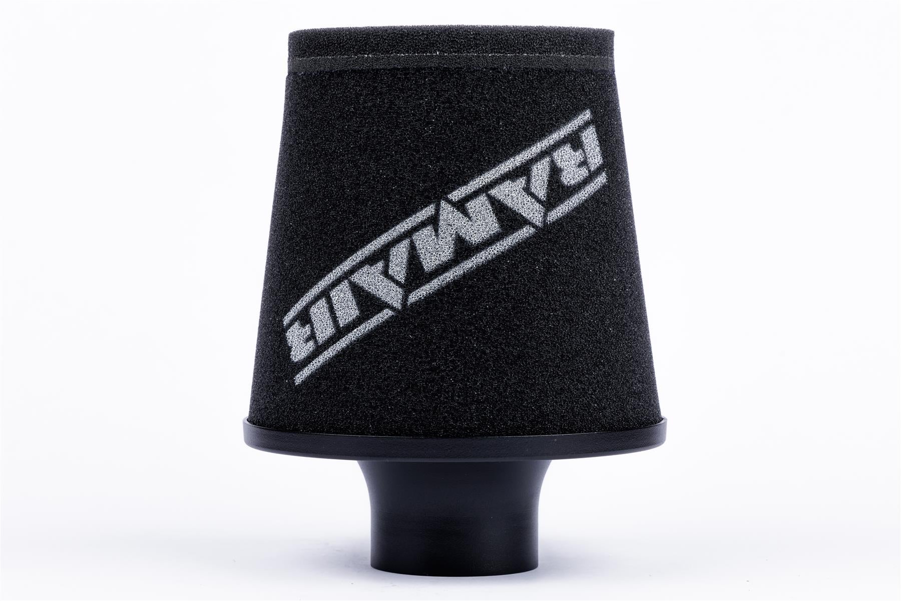 Ramair Small Foam Filter Aluminium Base 70mm (2.75inch) OD Black