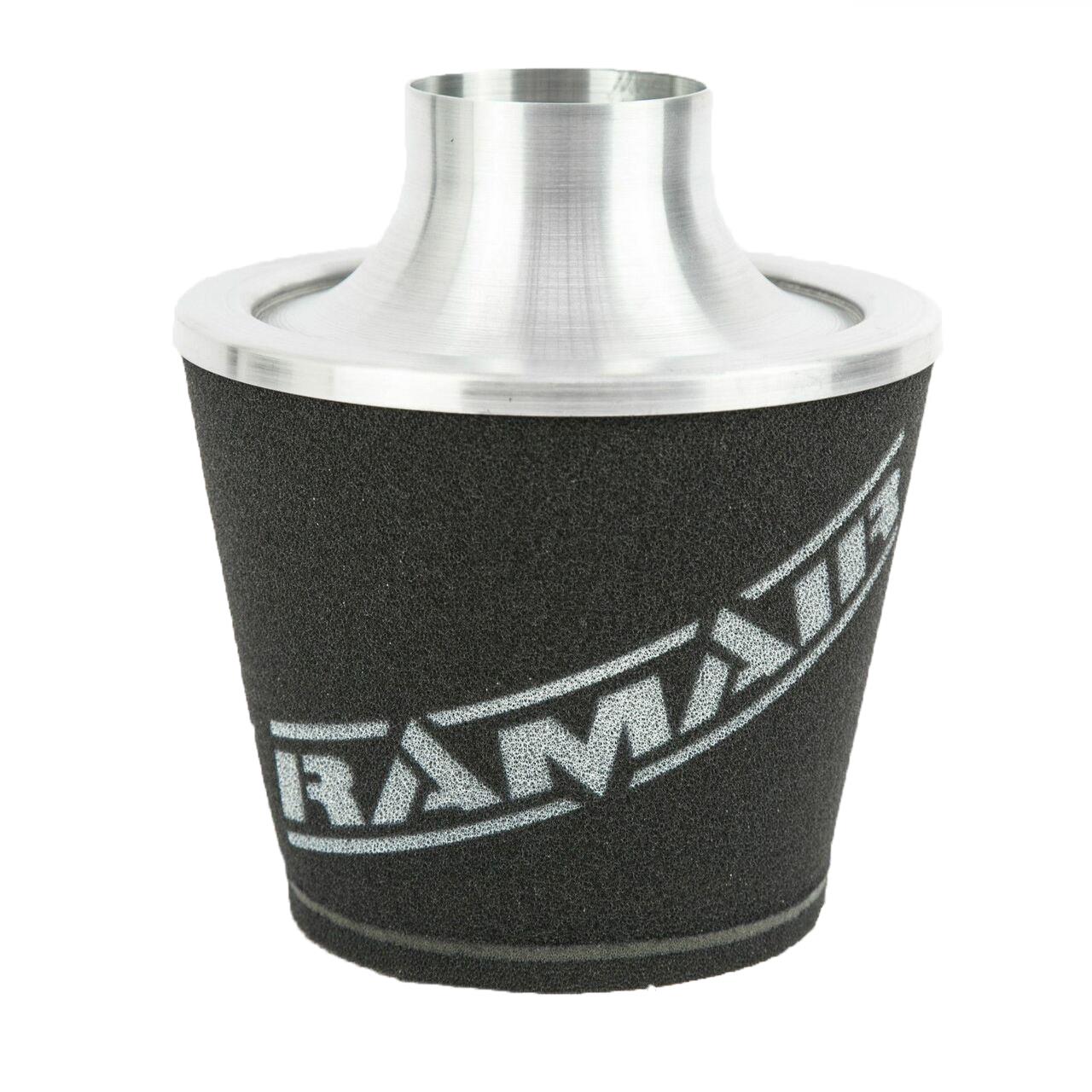 Ramair Foam Performance Universal Cone Air Large Filter Coupler - 80mm (3.1inch) Silver